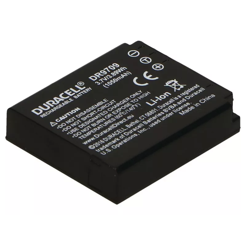 Duracell kaameraaku – asendab Panasonic CGA-S005 akut