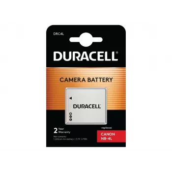 Duracelli kaameraaku – asendab Canon NB-4L akut