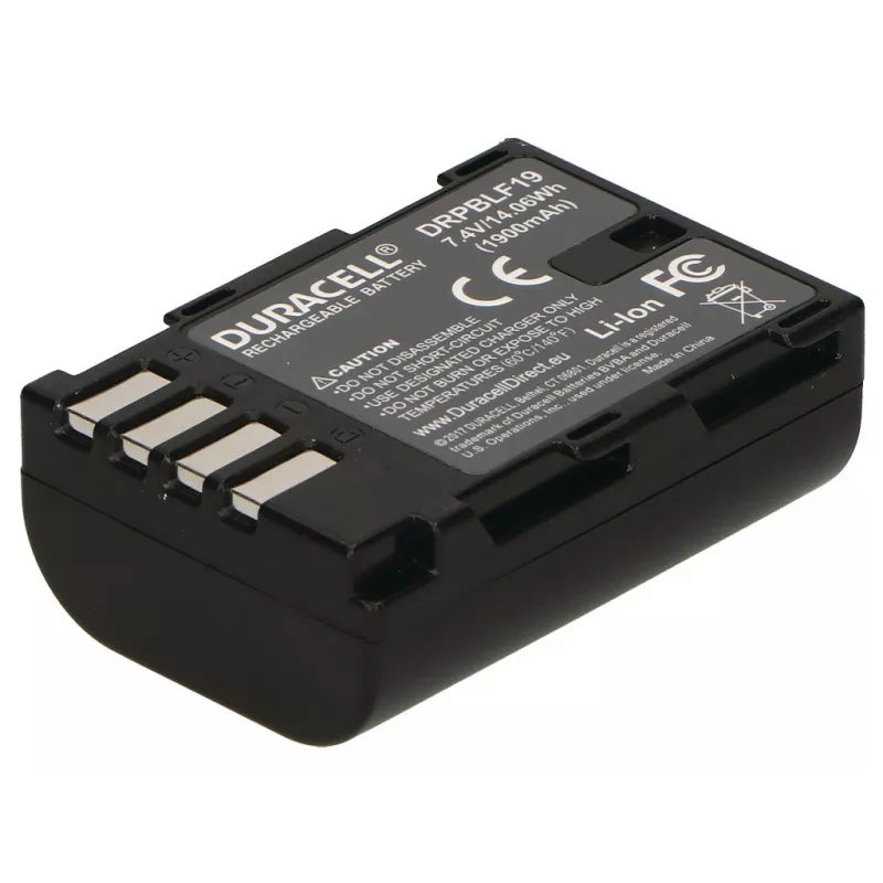 Duracell kaamera aku – asendab Panasonic DMW-BLF19E akut
