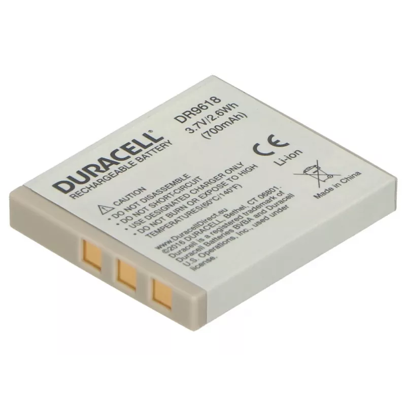 Duracell kaameraaku – asendab Fujifilm NP-40 akut