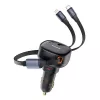 Baseus Enjoyment Pro 60W autolaadija USB-kaabliga