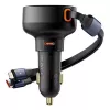 Baseus Enjoyment Pro 60W autolaadija USB-kaabliga