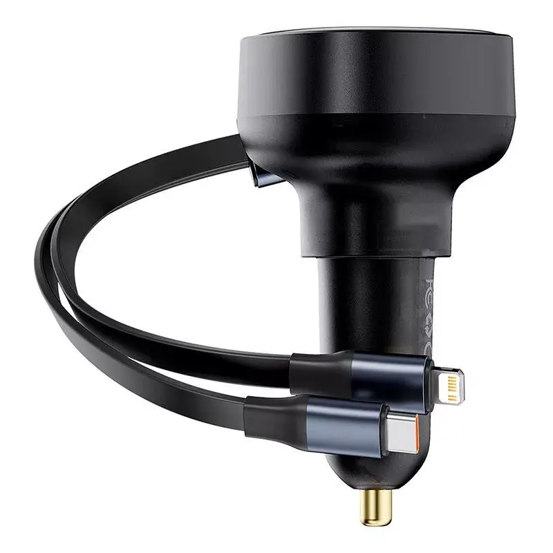 Baseus Enjoyment Pro 60W autolaadija USB-kaabliga