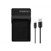 Duracell Digikaamera akulaadija, USB, Toas kasutatav akulaadija, Nikon EN-EL14, Must, 5 V, 5 V
