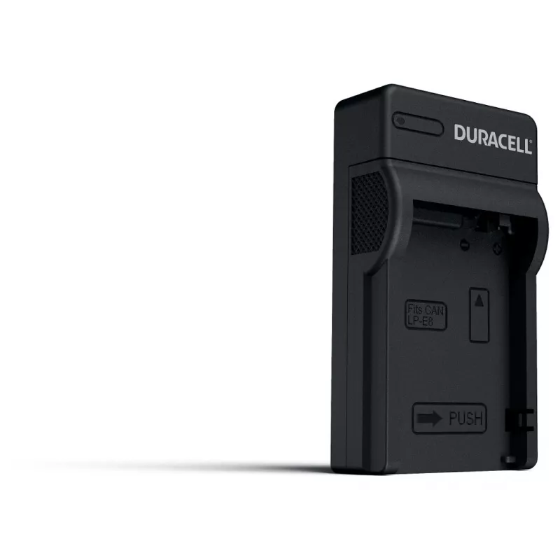 Akulaadija Duracell DRC5900 USB sisetingimustes, Canon LP-E8