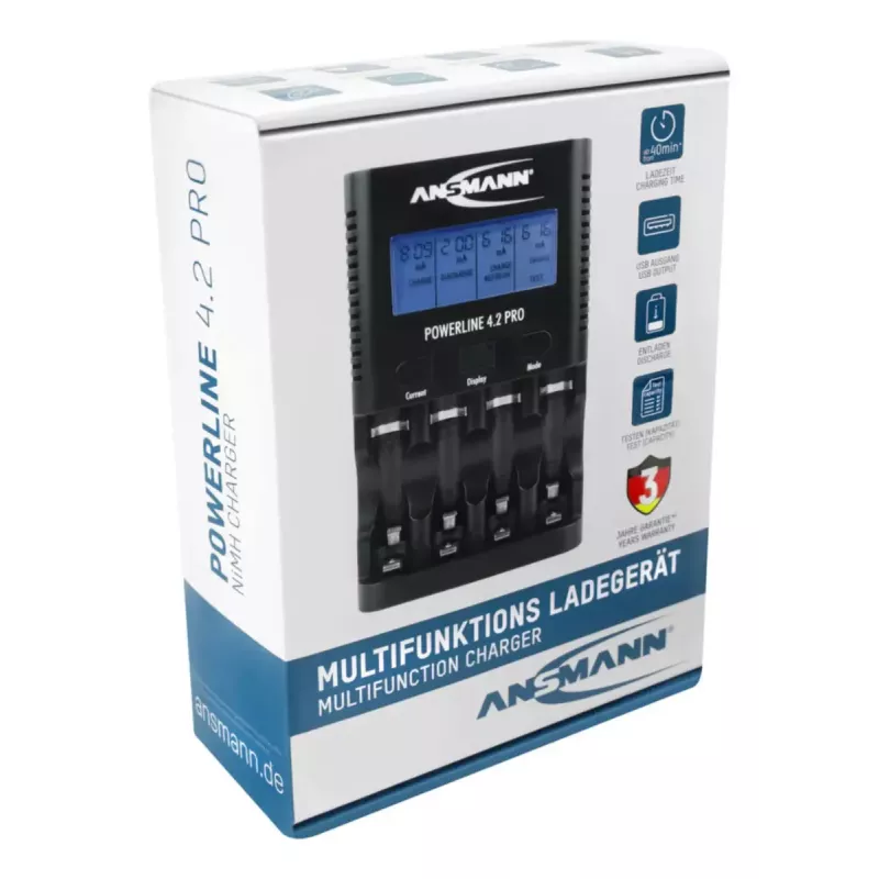 Akulaadija Ansmann Powerline 4.2 Pro