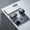 Toiteadapter Intenso W65ACC USB-A ja USB-C portidega, must