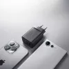 Toiteadapter Intenso W65ACC USB-A ja USB-C portidega, must