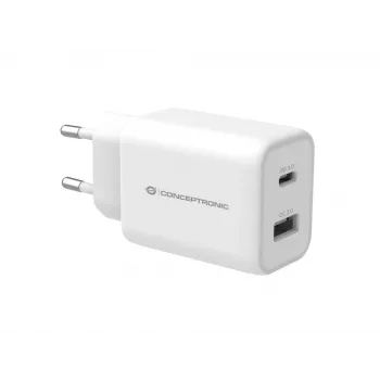 Conceptronic ALTHEA 2-pordiline 33W USB PD PPS laadija, QC 3.0