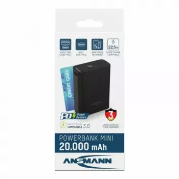 Kaasaskantav aku Ansmann PB222PD 20000 mAh