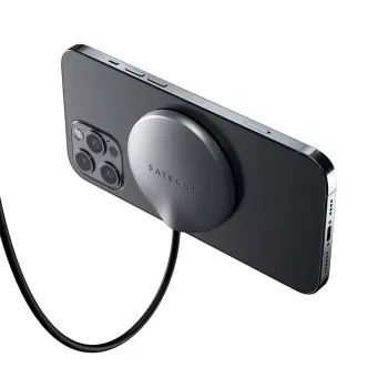 Mobiilseadme laadija Satechi ST-UCQIMCM USB juhtmevaba laadimine Hall Valge