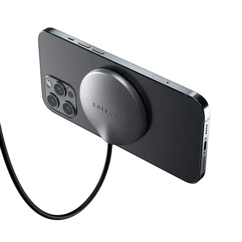 Mobiilseadme laadija Satechi ST-UCQIMCM USB juhtmevaba laadimine Hall Valge