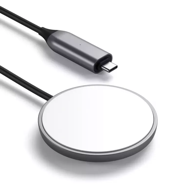 Mobiilseadme laadija Satechi ST-UCQIMCM USB juhtmevaba laadimine Hall Valge