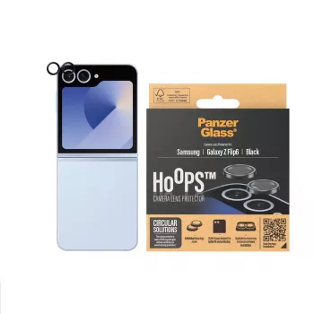 PanzerGlass ® Hoops® kaamera objektiivikaitse must Samsung Galaxy Z Flip6