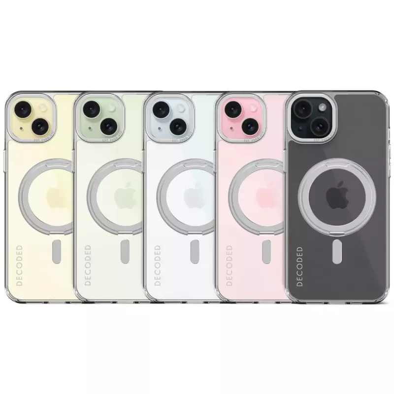 Cover Decoded iPhone 15 Plus 17 cm (6,7 tolli) Läbipaistev