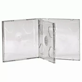 CD Dupleks-Jewel Case Hama 44752 5 tk pakk 2 plaadi jaoks Läbipaistev