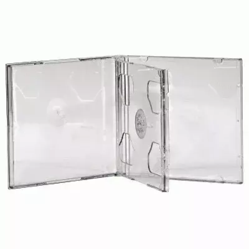 CD Dupleks-Jewel Case Hama 44752 5 tk pakk 2 plaadi jaoks Läbipaistev