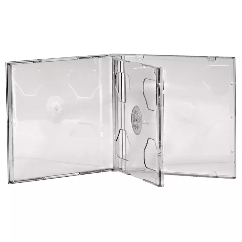 CD Dupleks-Jewel Case Hama 44752 5 tk pakk 2 plaadi jaoks Läbipaistev