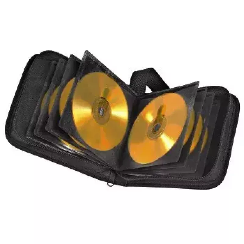 CD hoiustamiskohver Hama 11615 32 plaadile must