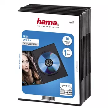 DVD slimkarp Hama 51181 Must 1 plaat