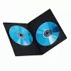 DVD õhuke Double-Box Hama 51185 must 2 plaadi jaoks