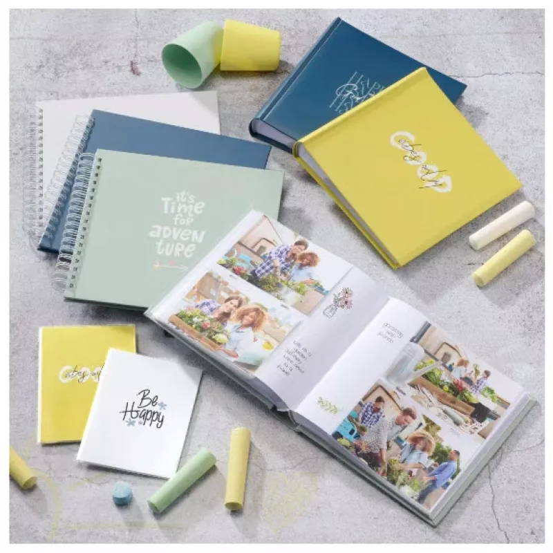 Hama Good Things fotoalbum Kollane 200 lehte 10 x 15 Raamatköide