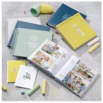 Hama Good Things fotoalbum Kollane 100 lehte 10 x 15 Spriaalköide