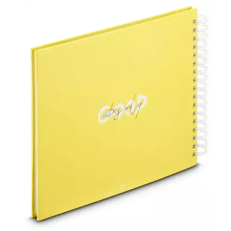 Hama Good Things fotoalbum Kollane 100 lehte 10 x 15 Spriaalköide
