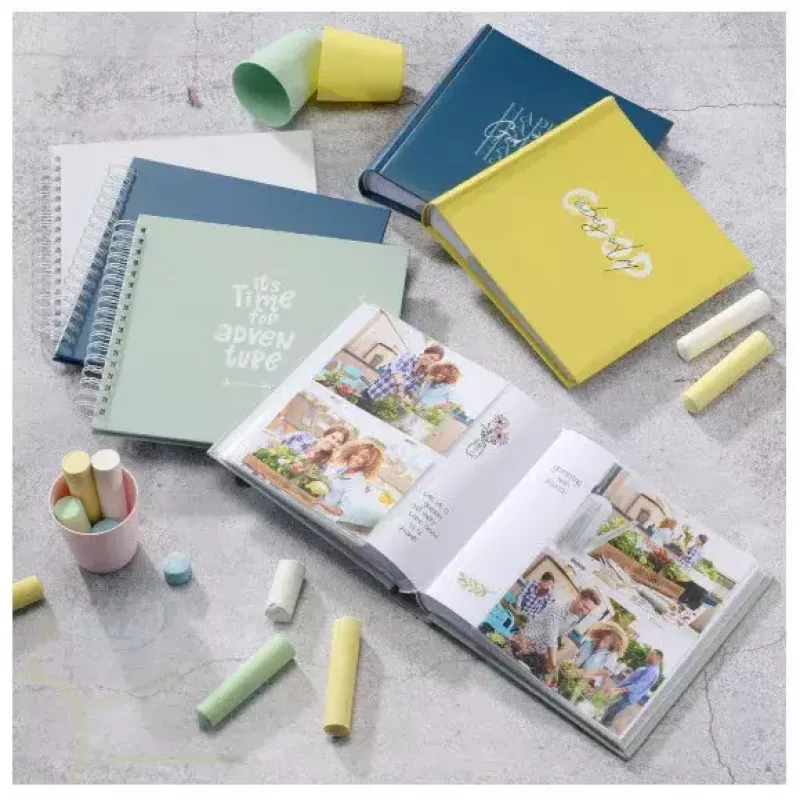 Hama Good Things fotoalbum Kollane 100 lehte 10 x 15 Spriaalköide
