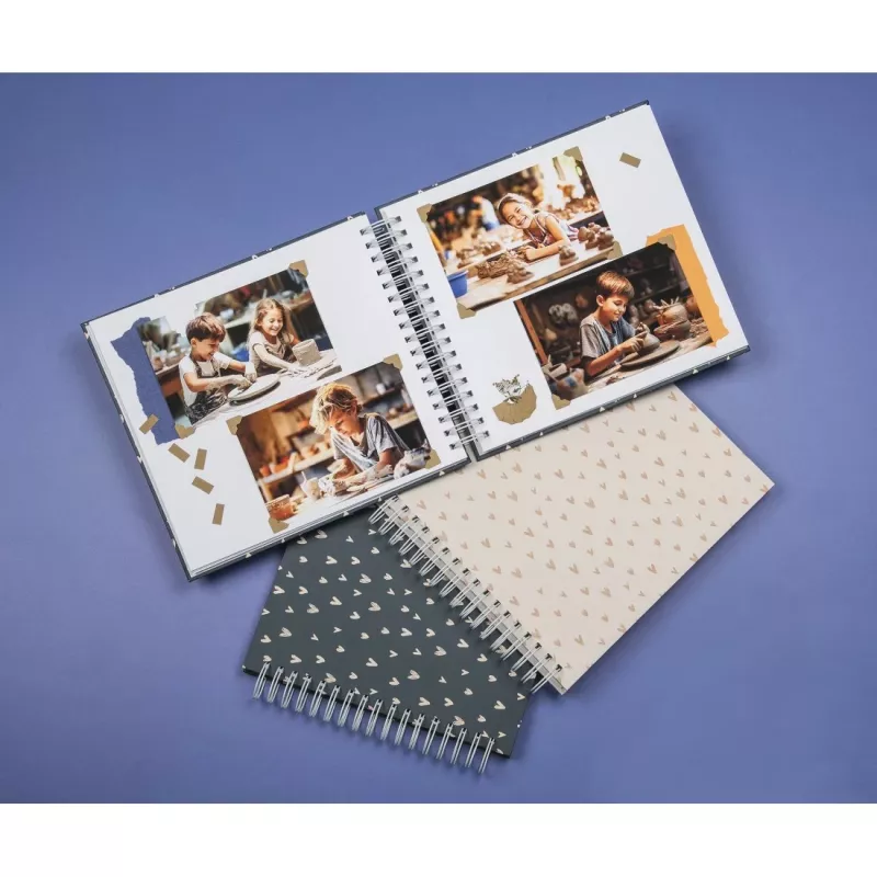 Hama Lovely fotoalbum Sinine 100 lehte 10 x 15 cm Spiraalköide