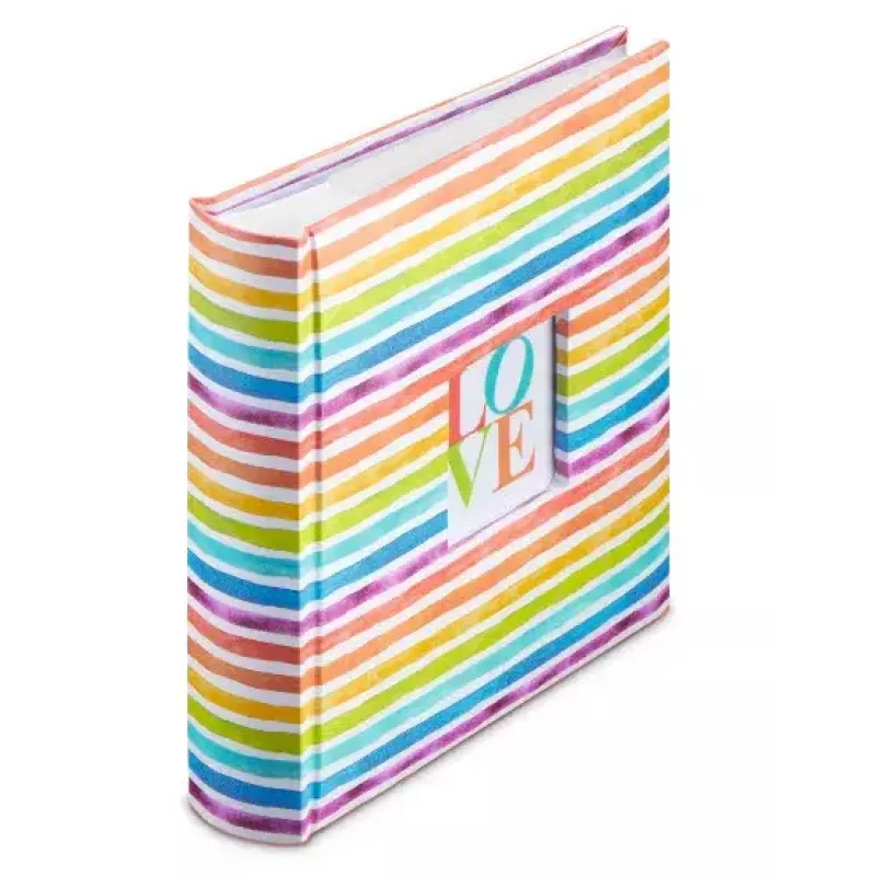 Hama Rainbow I fotoalbum Mitmevärviline 200 lehte 10 x 15 Raamatuköide