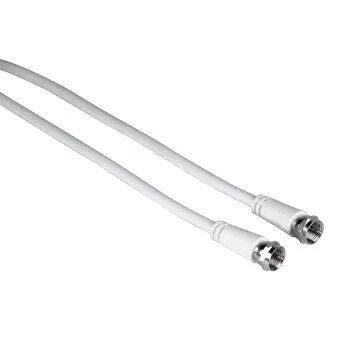 Koaksiaalkaabel Hama 00011898 F M Standard 3 m Valge