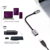 USB-kaabel Marmitek 08375 0.15m USB 3.2 Gen 1 USB C USB A Must Hõbedane