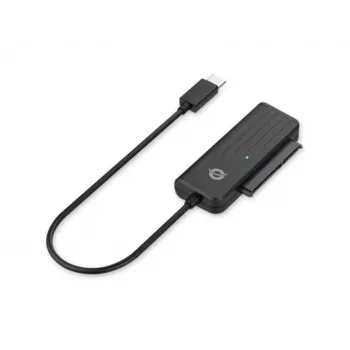 Conceptronic ABBY USB-C to SATA Adapter, Must, Hiina, 32 mm, 12 mm, 65 mm, 22 g