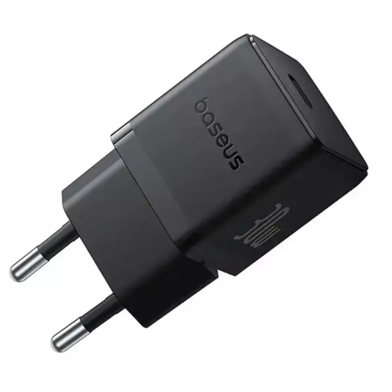 Laadija Baseus Palm Universal Must AC, 30 W, USB-C PD, sisetingimustesse, universaalne ühilduvus