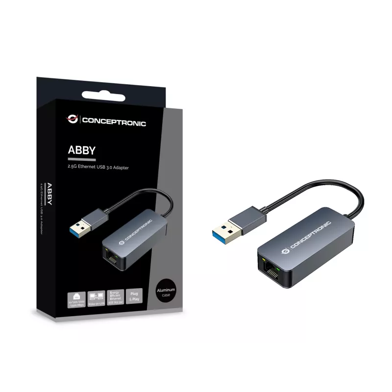 Conceptronic ABBY12G võrgukaart Ethernet 2500 Mbit/s