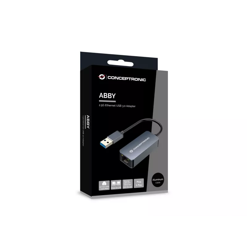 Conceptronic ABBY12G võrgukaart Ethernet 2500 Mbit/s