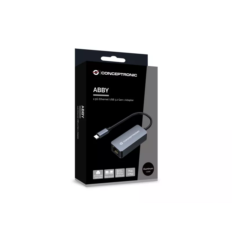 Conceptronic ABBY12GC võrgukaart Ethernet 2500 Mbit/s
