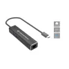 Conceptronic ABBY13B Gigabit Ethernet USB 3.2 Gen 1 adapter USB-jaoturiga, GbE, USB-A x 2, USB-C x 2