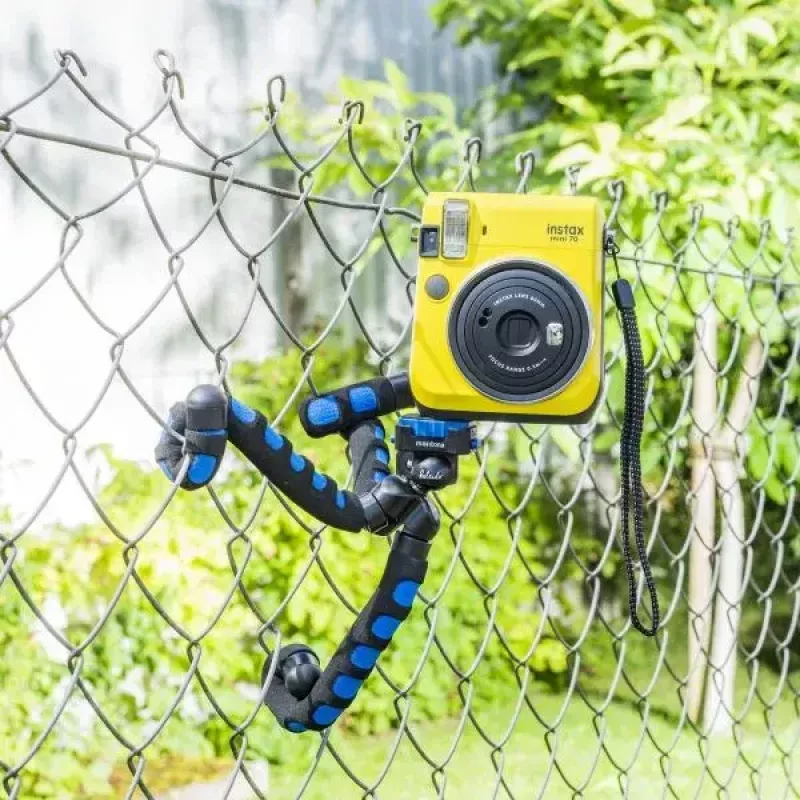 Statiiv Mantona 21399 Digitaal-/filmikaamerad 3 jalga Sinine Must