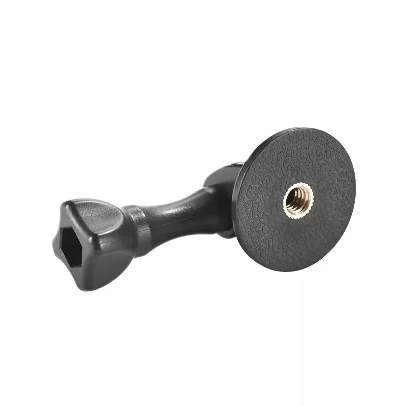 Statiivi adapterkinnitus Cullman Cross CX125, 1/4-tolline keere, GoPro jaoks, must, 20 g