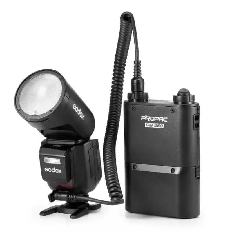 Godox V1Pro TTL Li-ion Round Head Flash Fuji-le, 1,5 s taaskasutusaeg