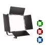 Walimex Rainbow 50 W LED-valgusti must alumiiniumplast 50000 h