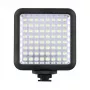 Makrovälklamp Godox LED64 Must Universaalne ühilduvus 4,5W Aku 1,5h