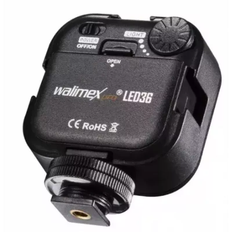 Walimex pro LED36 LED-videovalgustus, 36 LED-i, reguleeritav