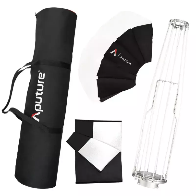 Aputure Lantern 90 Must Valge 90 cm difusioonkate vedruraam
