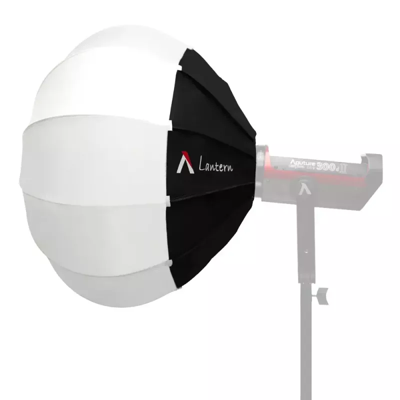Aputure Lantern 90 Must Valge 90 cm difusioonkate vedruraam