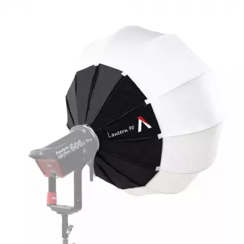 Aputure Lantern 90 Must Valge 90 cm difusioonkate vedruraam