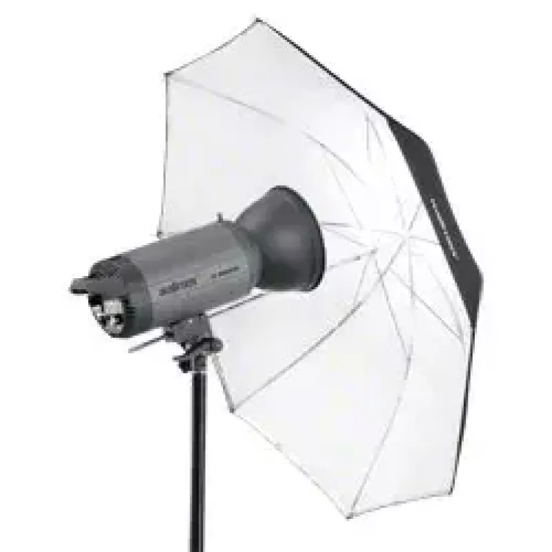 Vihmavari Walimex 17655 must valge läbimõõt 109 cm kaal 395 g