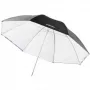Vihmavari Walimex 17655 must valge läbimõõt 109 cm kaal 395 g